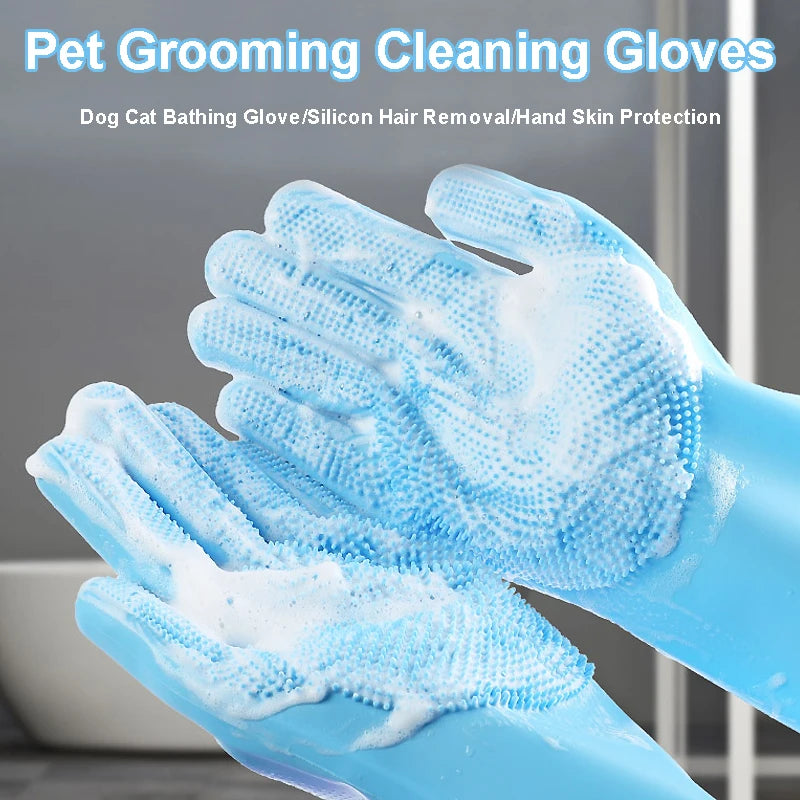Silicone Spa Grooming Mitt