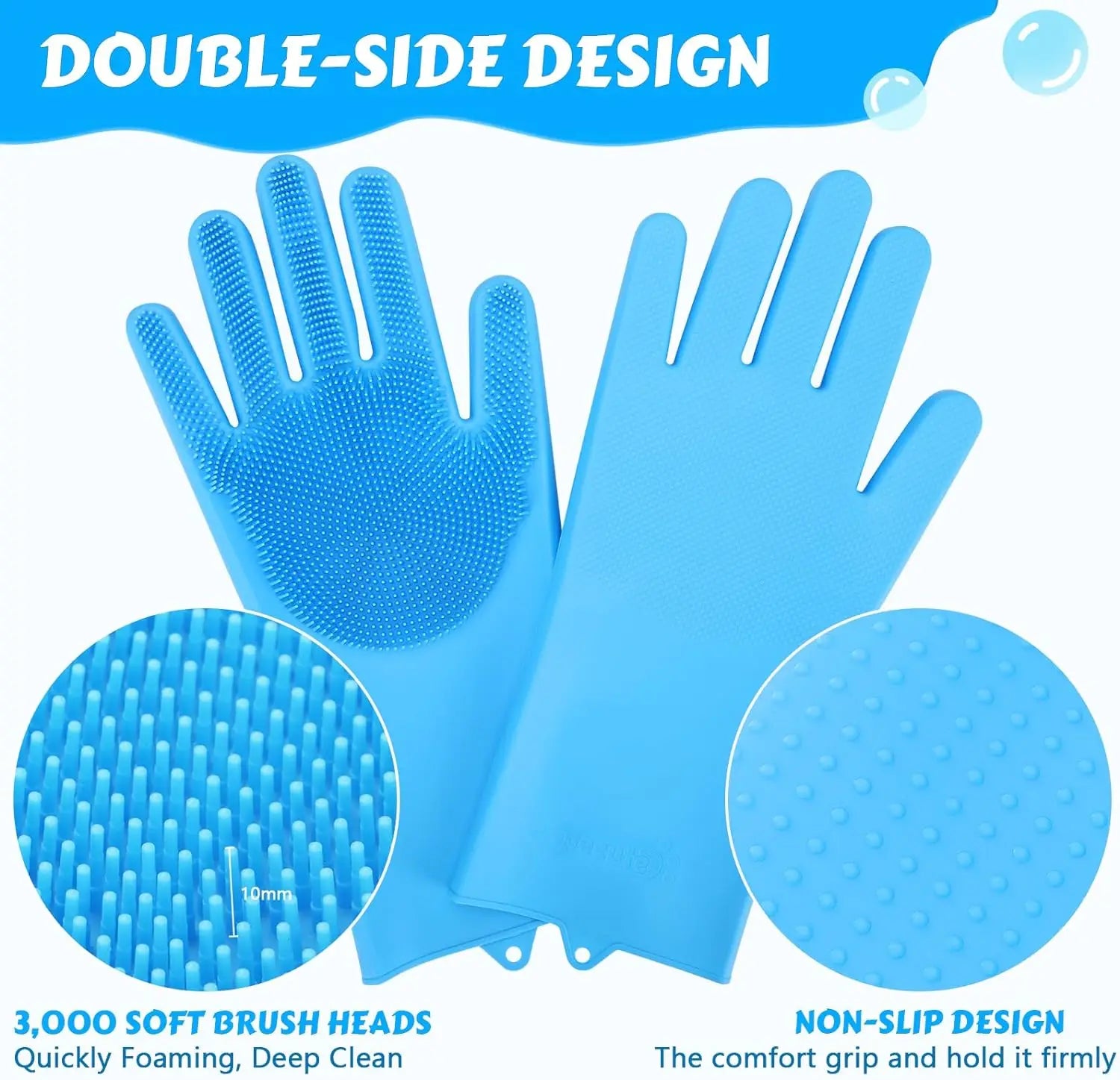 Silicone Spa Grooming Mitt