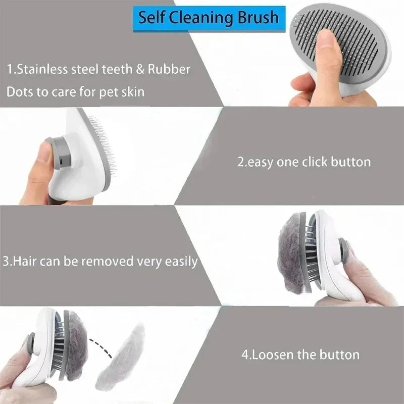 FurRelease Self-Clean Brush