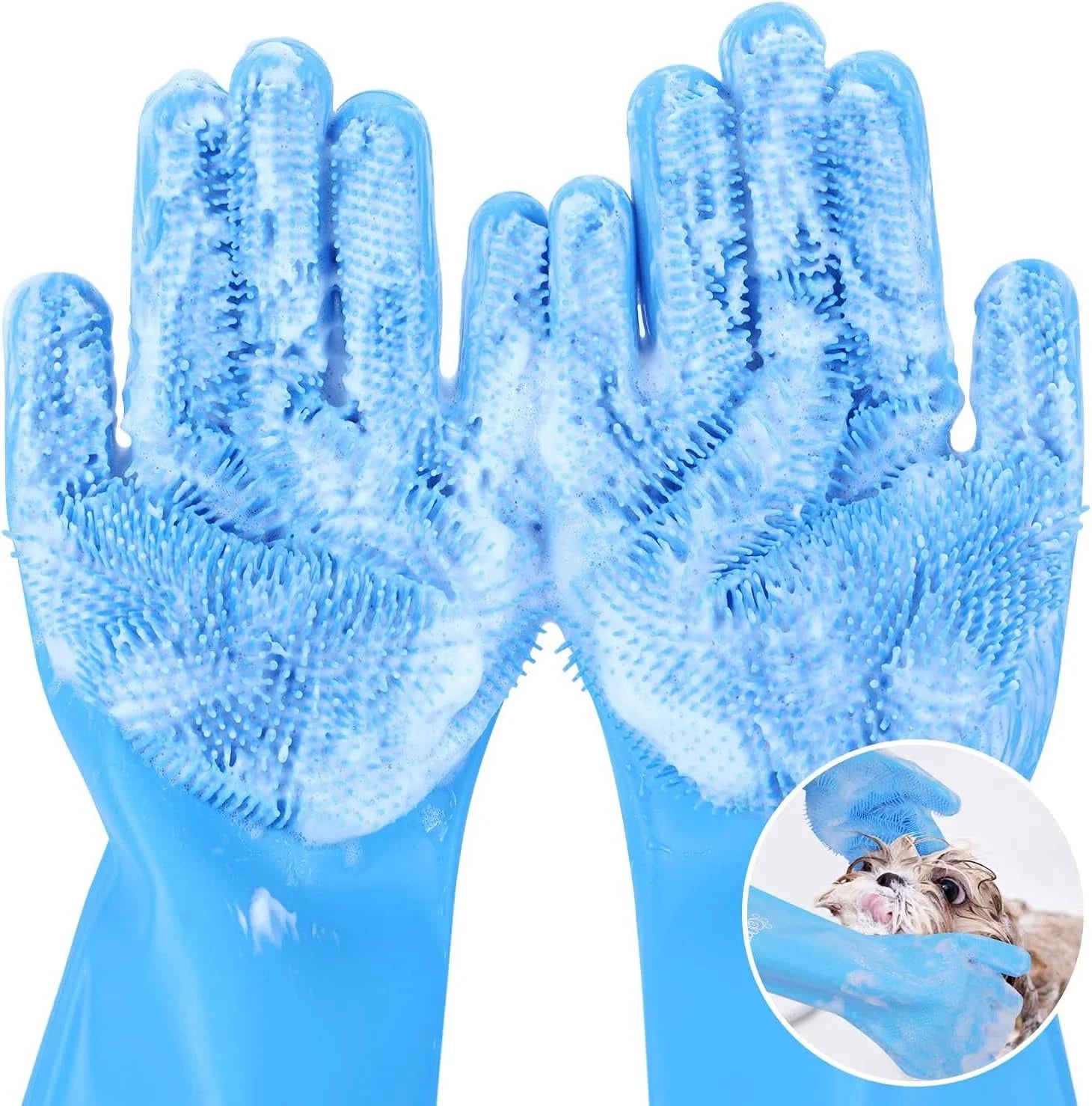 Silicone Spa Grooming Mitt